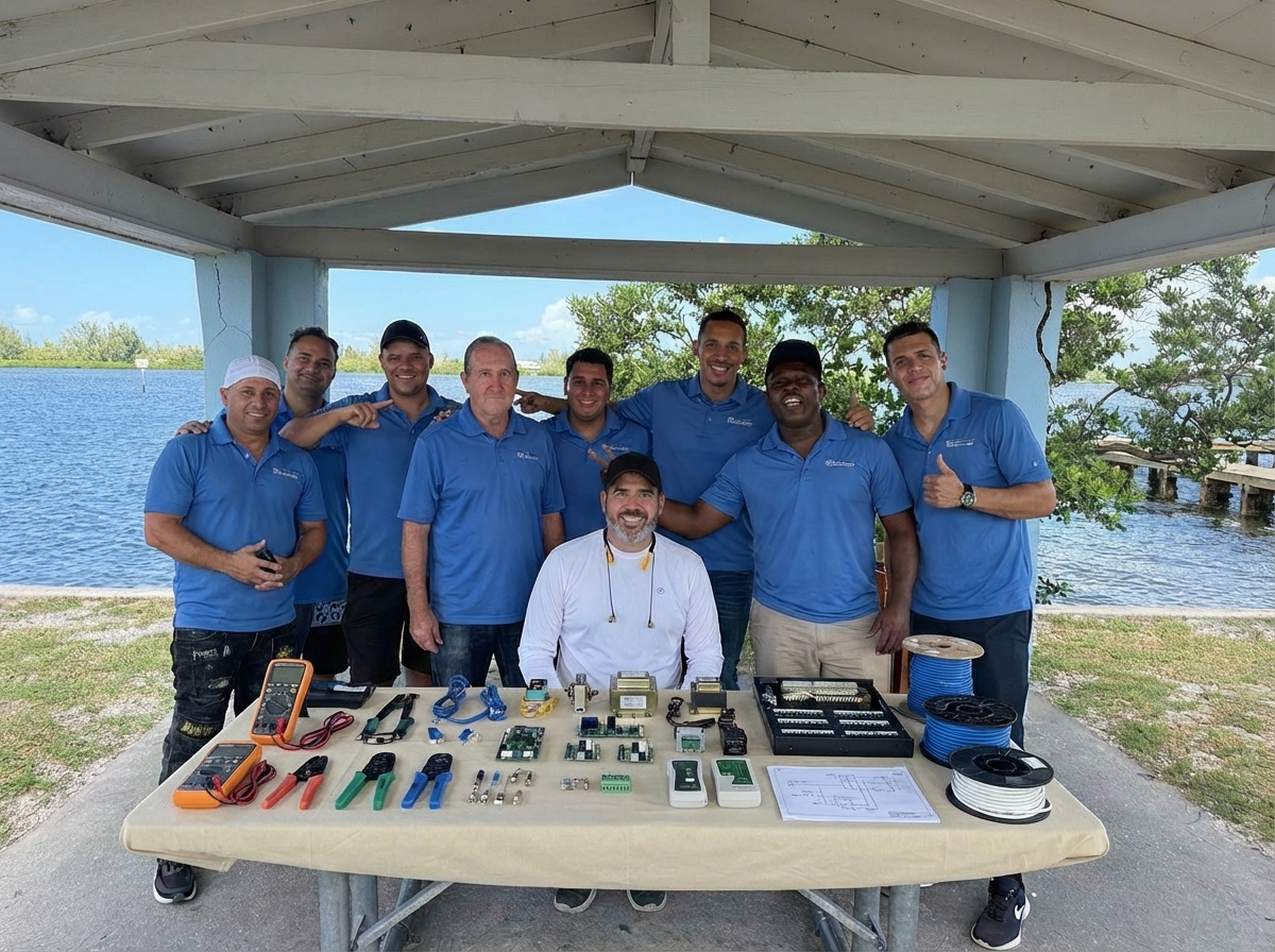 Y&M Electrical Contractor Team